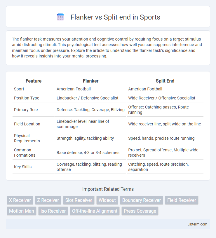 Split end vs Flanker in Sports - What is The Difference?