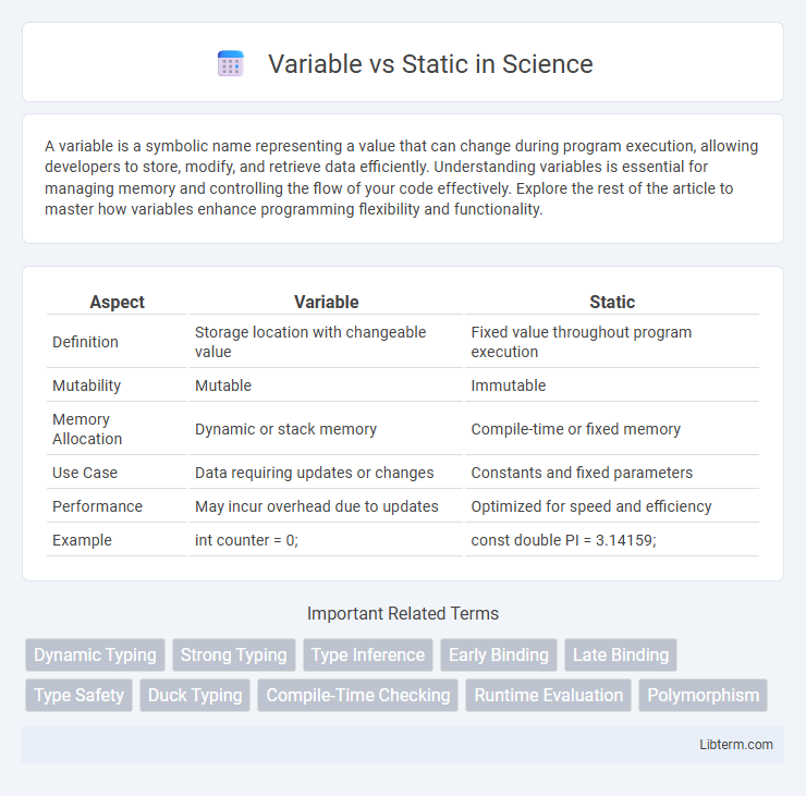 Static vs Variable in Science - What is The Difference?