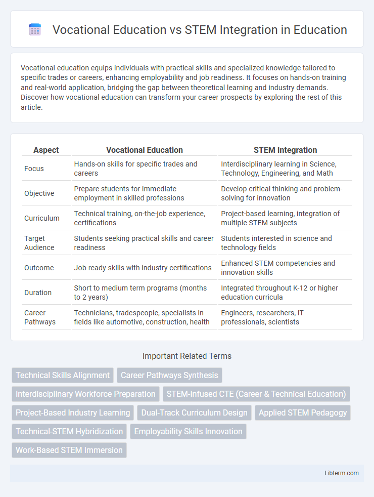 STEM Integration vs Vocational Education in Education - What is The Difference?