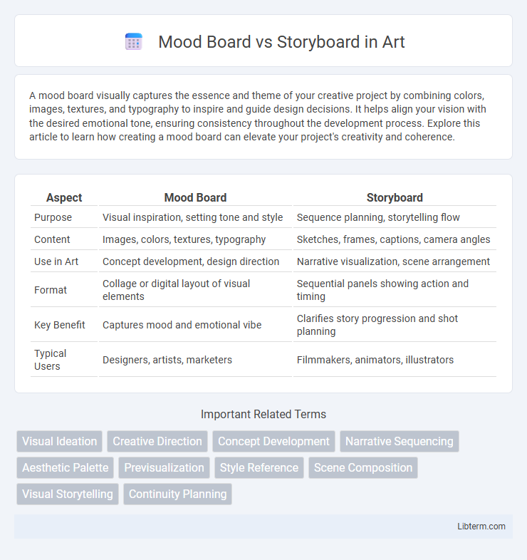 Storyboard vs Mood Board in Art - What is The Difference?