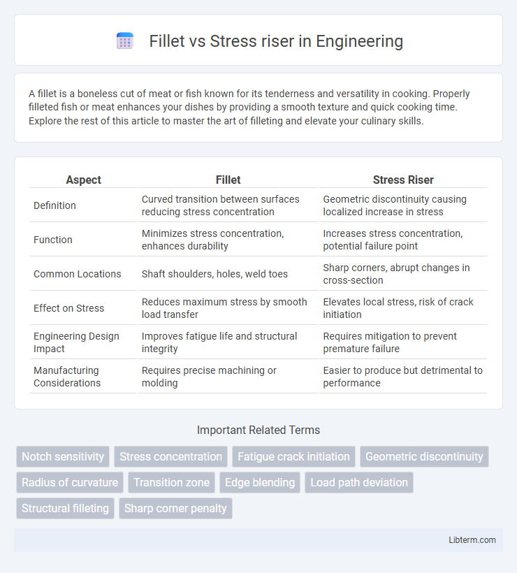 Stress riser vs Fillet in Engineering - What is The Difference?