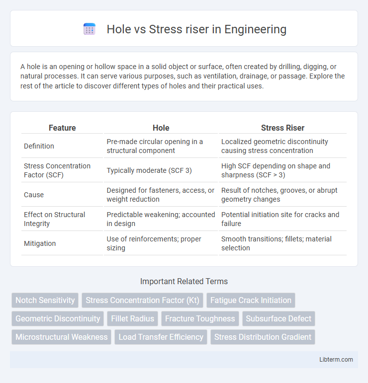 Stress riser vs Hole in Engineering - What is The Difference?