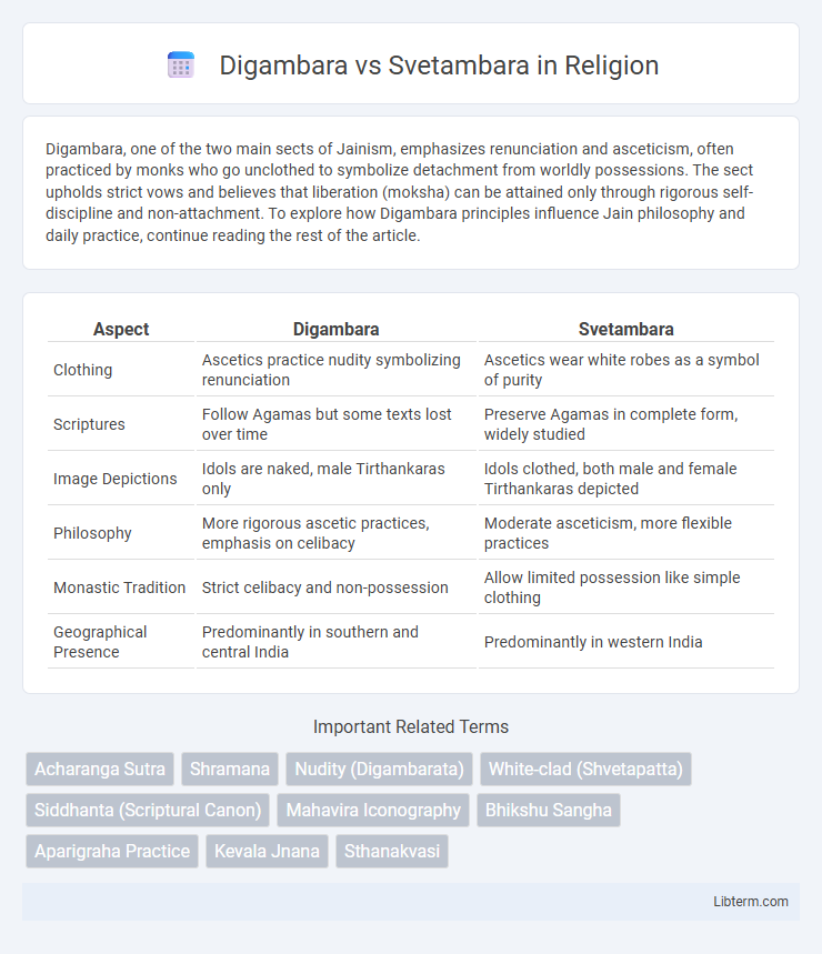Svetambara vs Digambara in Religion - What is The Difference?