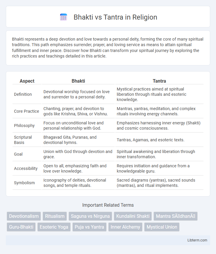 Tantra vs Bhakti in Religion - What is The Difference?