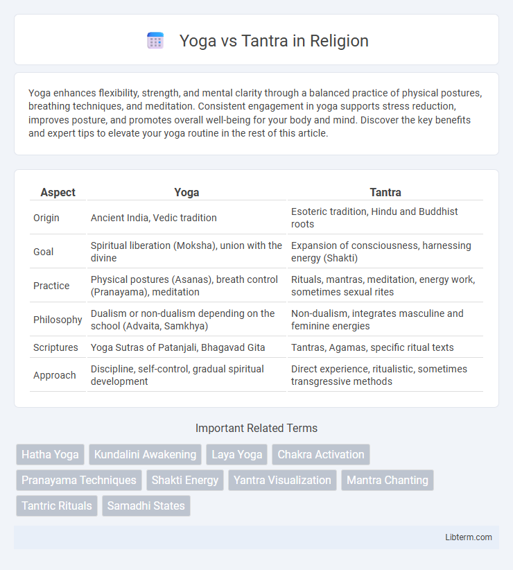 Tantra vs Yoga in Religion - What is The Difference?