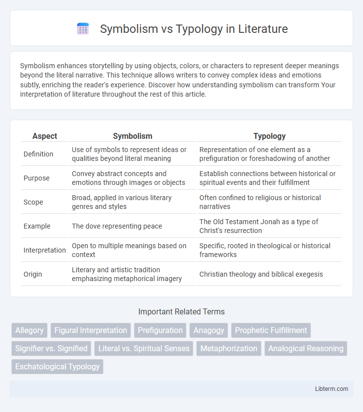 Typology vs Symbolism in Literature - What is The Difference?