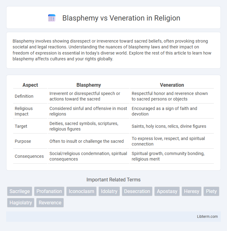 Veneration vs Blasphemy in Religion - What is The Difference?