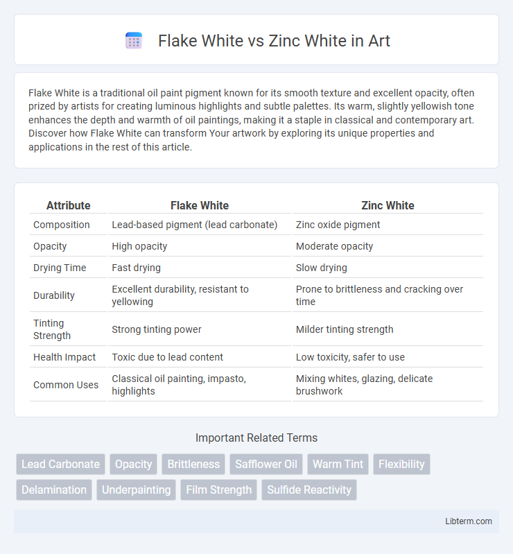 Zinc White vs Flake White in Art - What is The Difference?