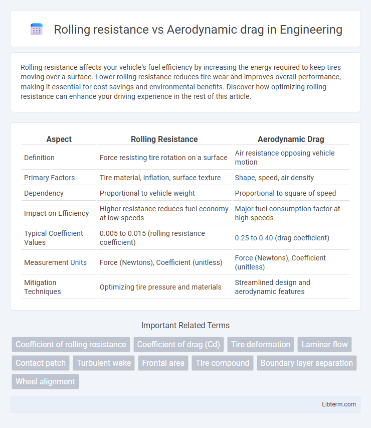 Aerodynamic drag vs Rolling resistance in Engineering - What is The Difference?