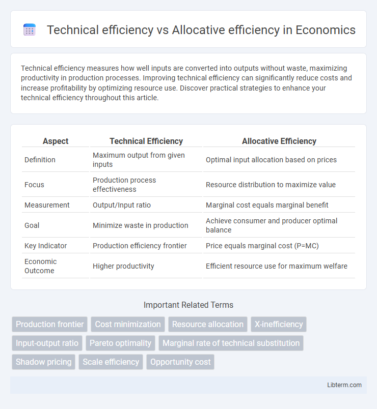 Allocative efficiency vs Technical efficiency in Economics - What is The Difference?