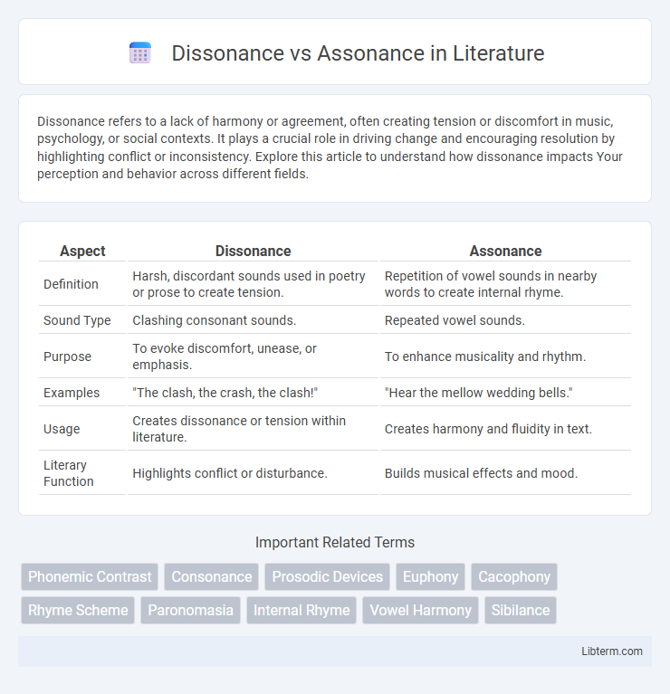 Assonance vs Dissonance in Literature - What is The Difference?