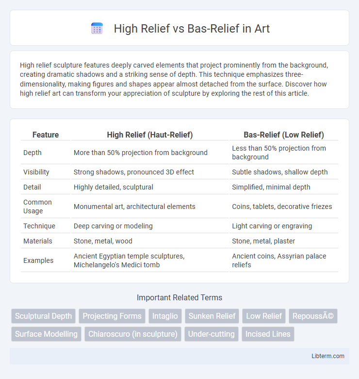 Bas-Relief vs High Relief in Art - What is The Difference?