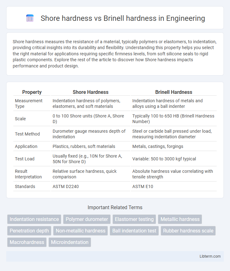 Brinell hardness vs Shore hardness in Engineering - What is The Difference?