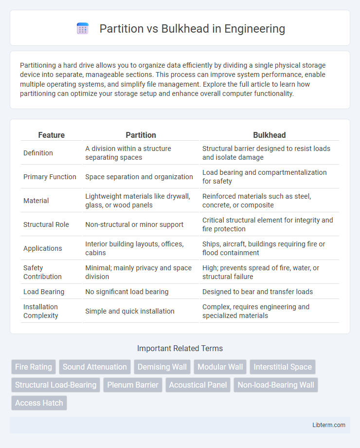 Bulkhead vs Partition in Engineering - What is The Difference?