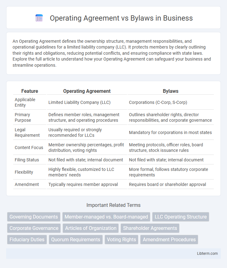 Bylaws vs Operating Agreement in Business - What is The Difference?