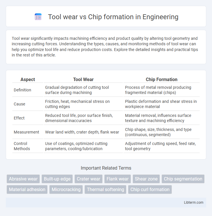 Chip formation vs Tool wear in Engineering - What is The Difference?