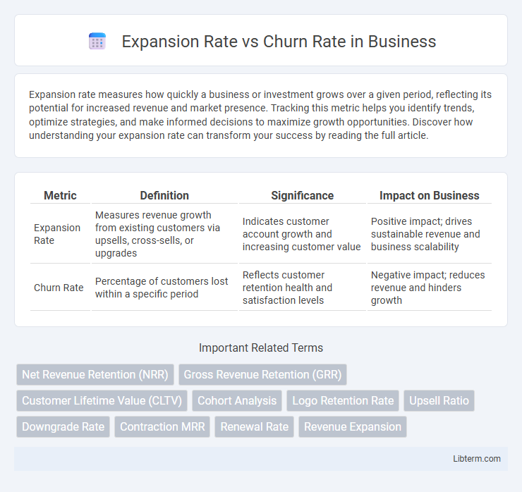 Churn Rate vs Expansion Rate in Business - What is The Difference?