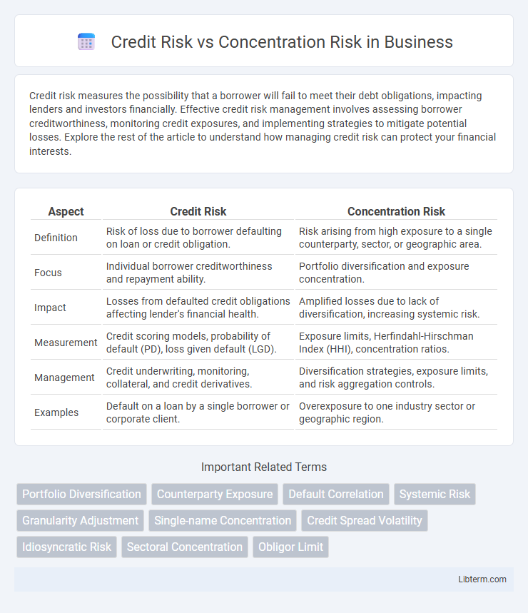 Concentration Risk vs Credit Risk in Business - What is The Difference?