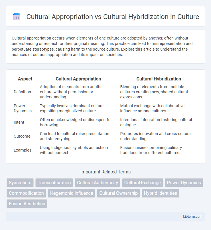 Cultural Hybridization vs Cultural Appropriation in Culture - What is The Difference?