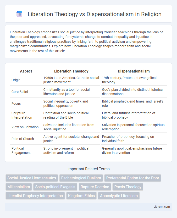 Dispensationalism vs Liberation Theology in Religion - What is The Difference?