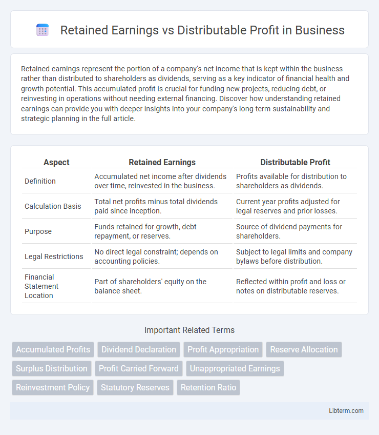 Distributable Profit vs Retained Earnings in Business - What is The Difference?