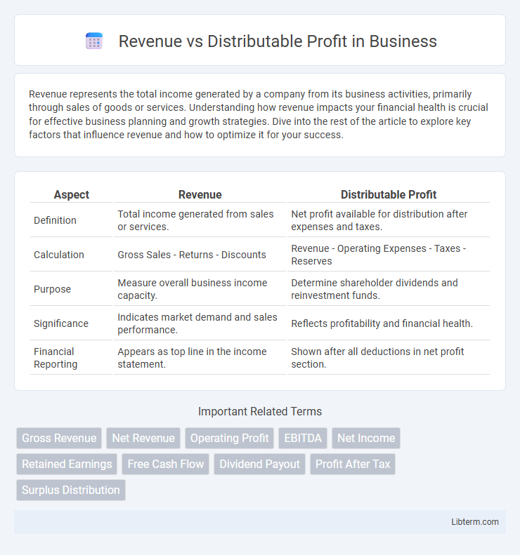 Distributable Profit vs Revenue in Business - What is The Difference?