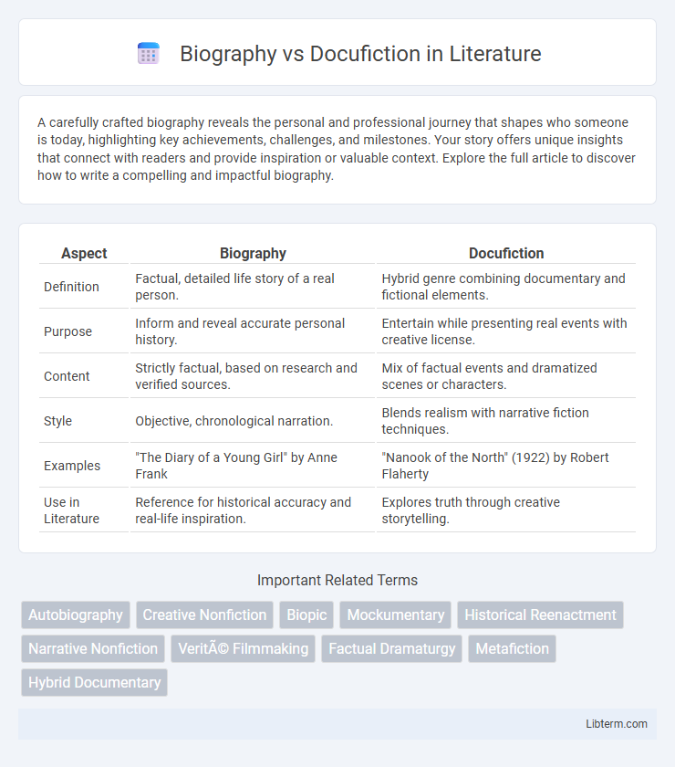 Docufiction vs Biography in Literature - What is The Difference?