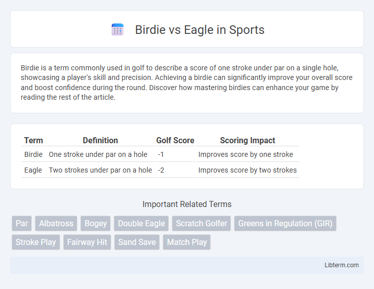 Eagle vs Birdie in Sports - What is The Difference?