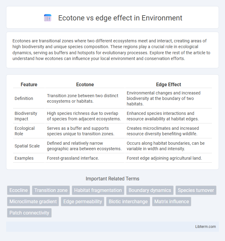 edge effect vs Ecotone in Environment - What is The Difference?