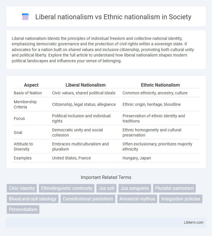 Ethnic nationalism vs Liberal nationalism in Society - What is The Difference?