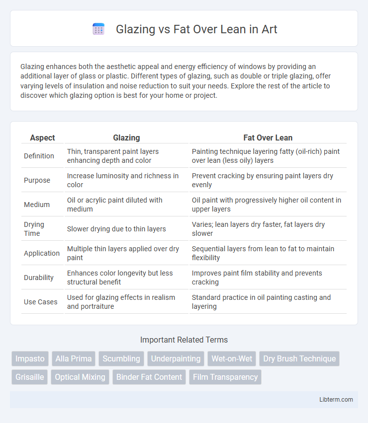 Fat Over Lean vs Glazing in Art - What is The Difference?