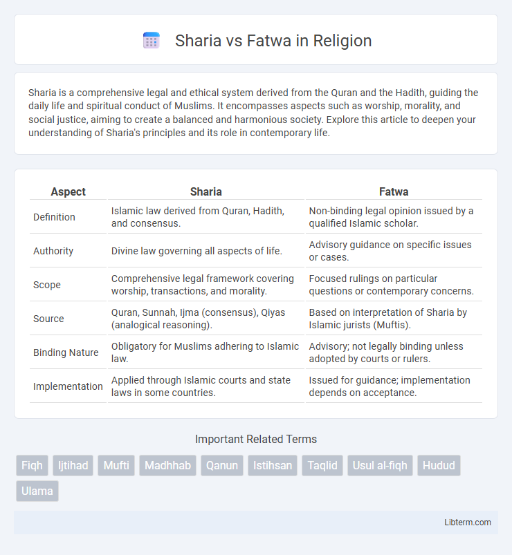 Fatwa vs Sharia in Religion - What is The Difference?