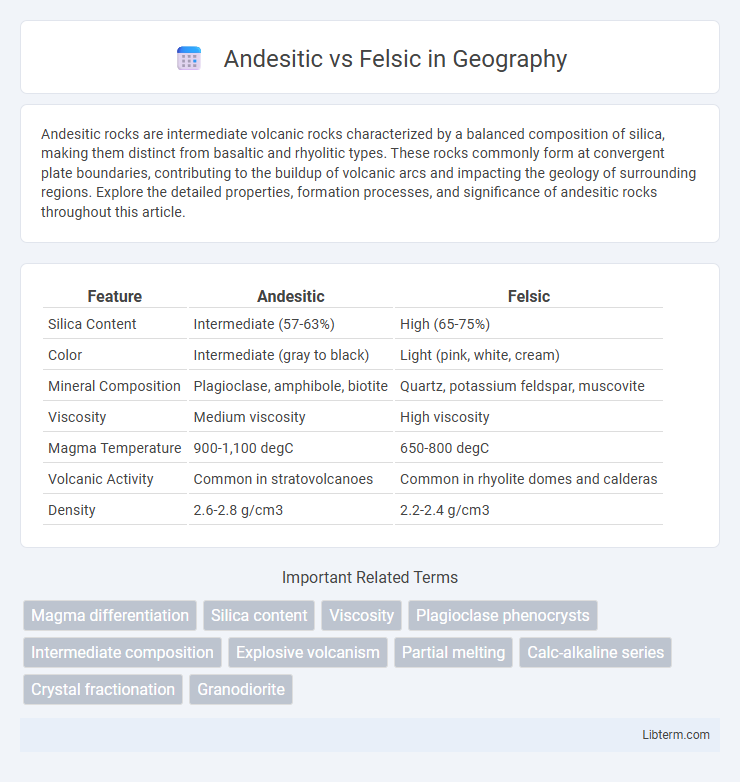Felsic vs Andesitic in Geography - What is The Difference?