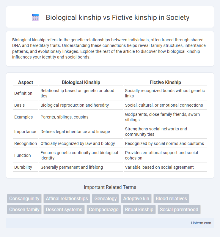 Fictive kinship vs Biological kinship in Society - What is The Difference?