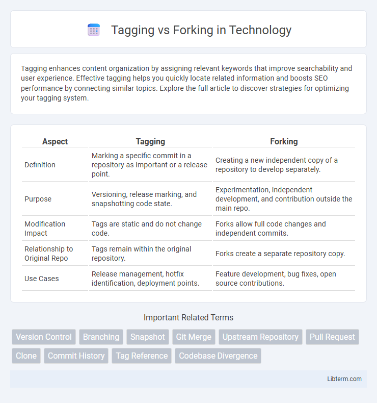 Forking vs Tagging in Technology - What is The Difference?