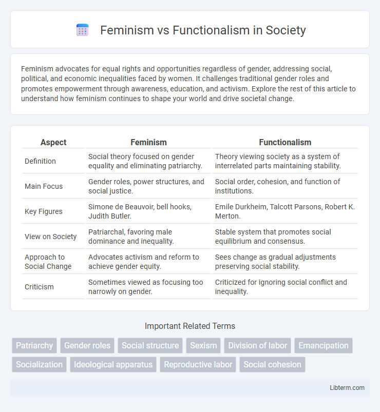 Functionalism vs Feminism in Society - What is The Difference?