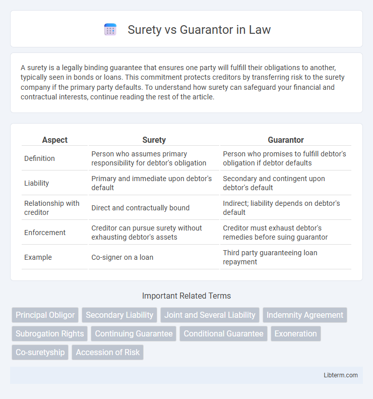 Guarantor vs Surety in Law - What is The Difference?