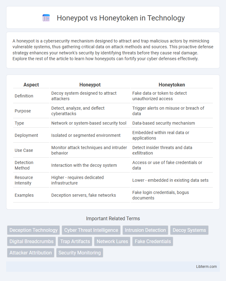 Honeytoken vs Honeypot in Technology - What is The Difference?
