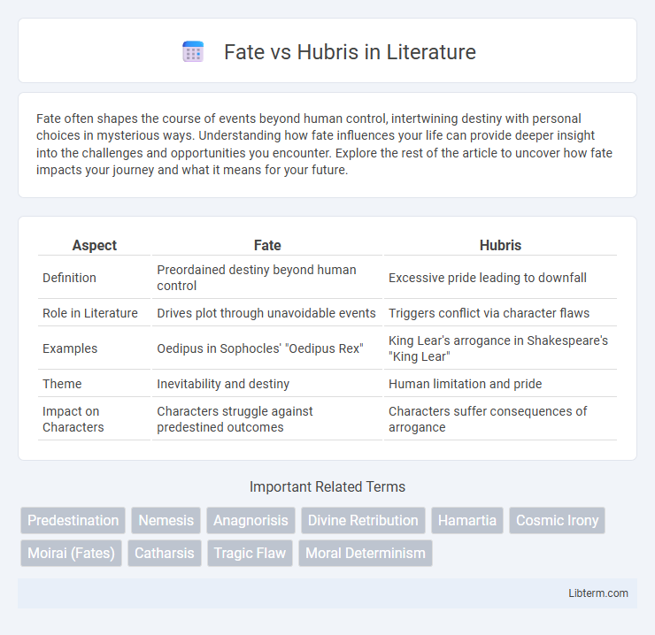 Hubris vs Fate in Literature - What is The Difference?