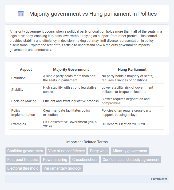 Hung parliament vs Majority government in Politics - What is The Difference?