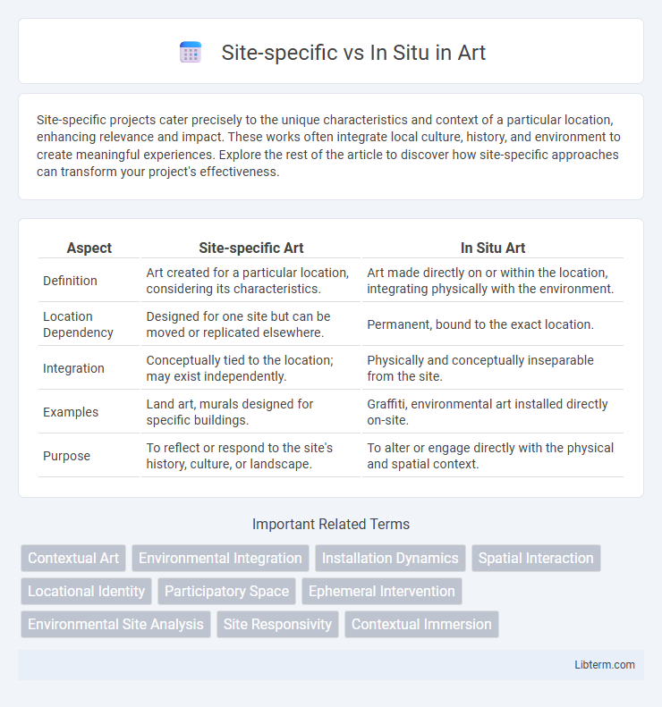 In Situ vs Site-specific in Art - What is The Difference?