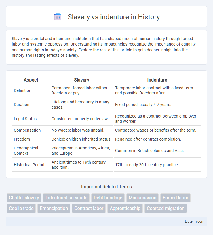 indenture vs Slavery in History - What is The Difference?