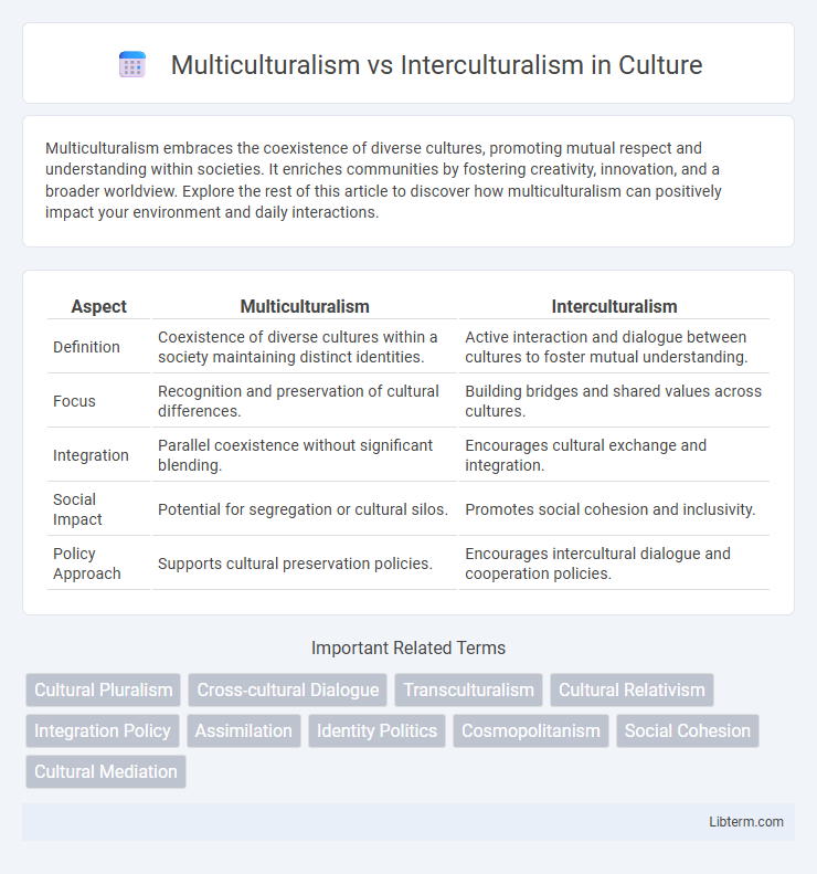 Interculturalism vs Multiculturalism in Culture - What is The Difference?
