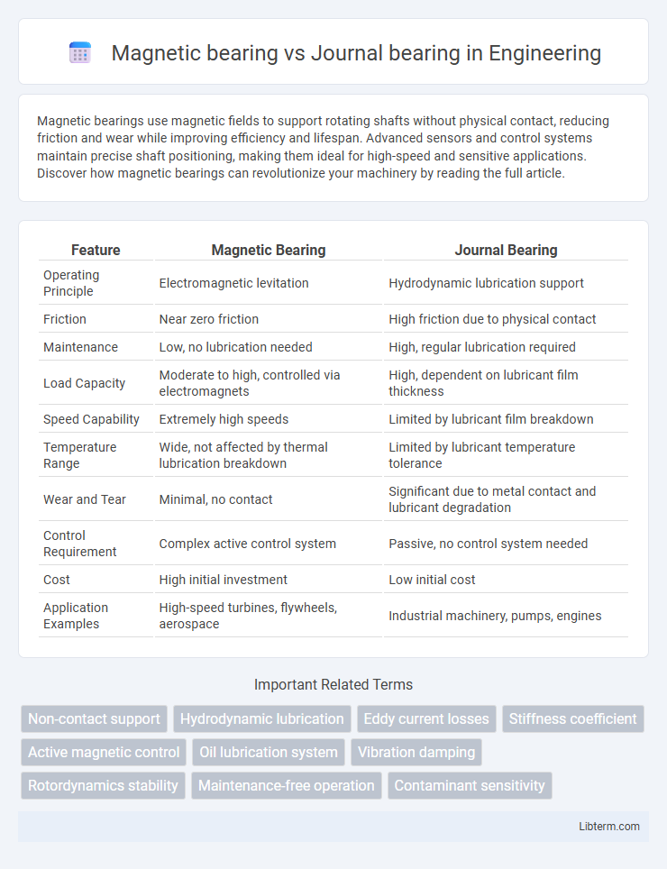 Journal bearing vs Magnetic bearing in Engineering - What is The Difference?