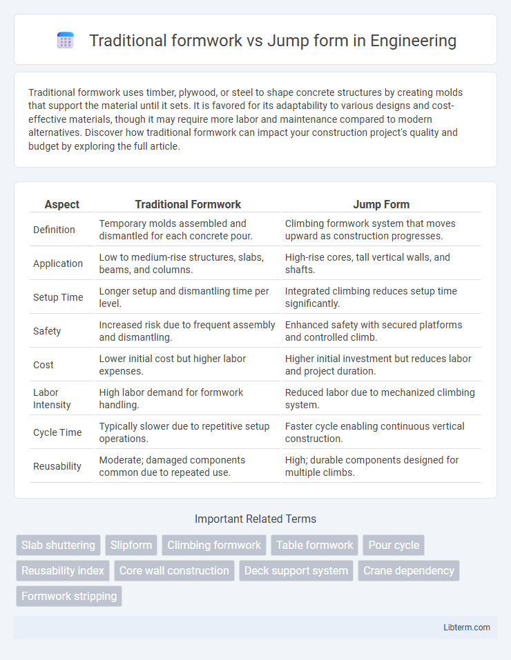 Jump form vs Traditional formwork in Engineering - What is The Difference?