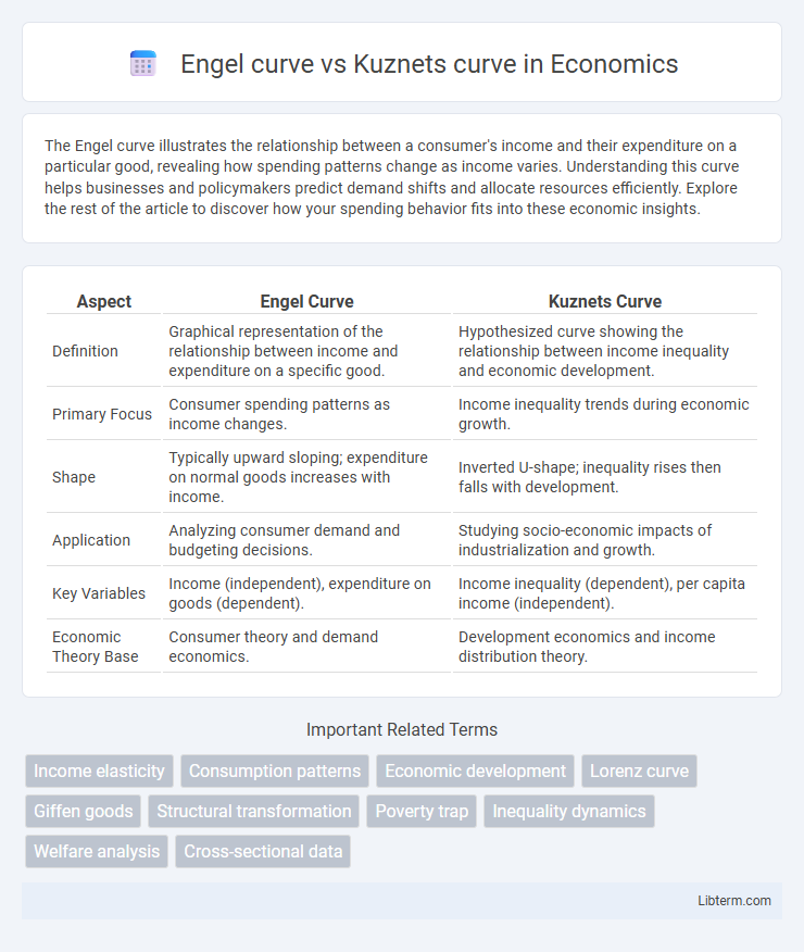 Kuznets curve vs Engel curve in Economics - What is The Difference?