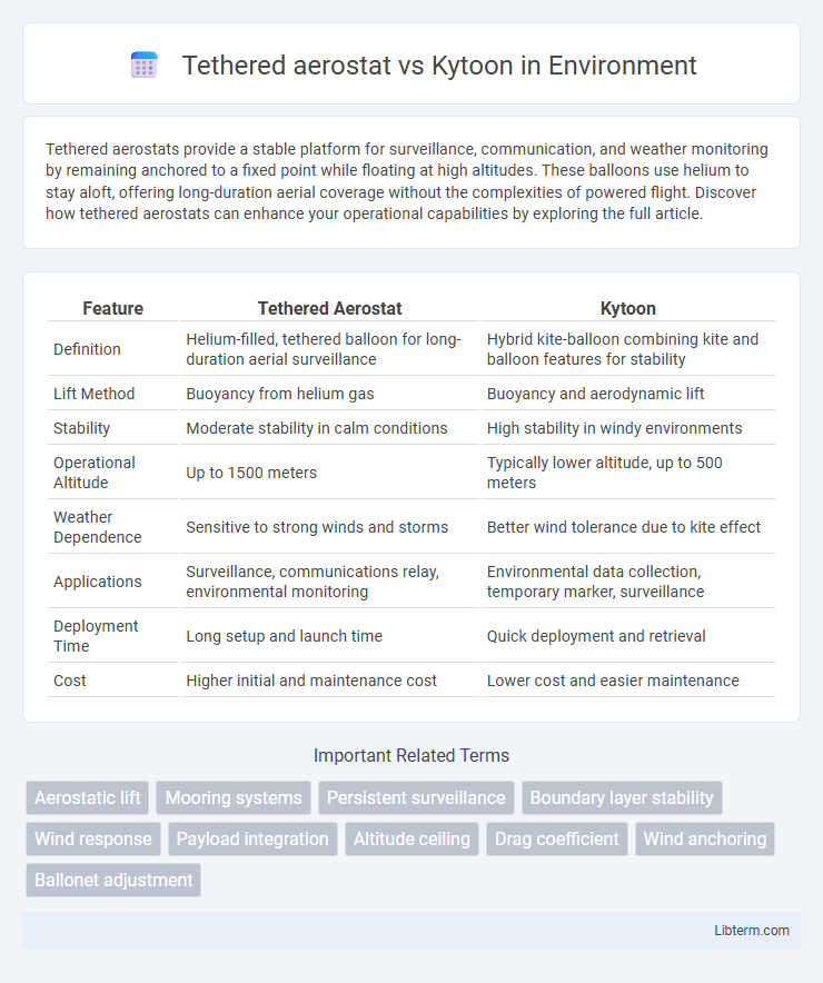 Kytoon vs Tethered aerostat in Environment - What is The Difference?