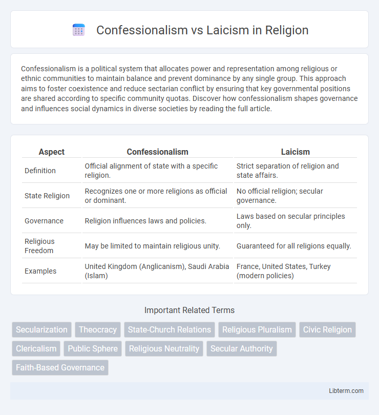 Laicism vs Confessionalism in Religion - What is The Difference?
