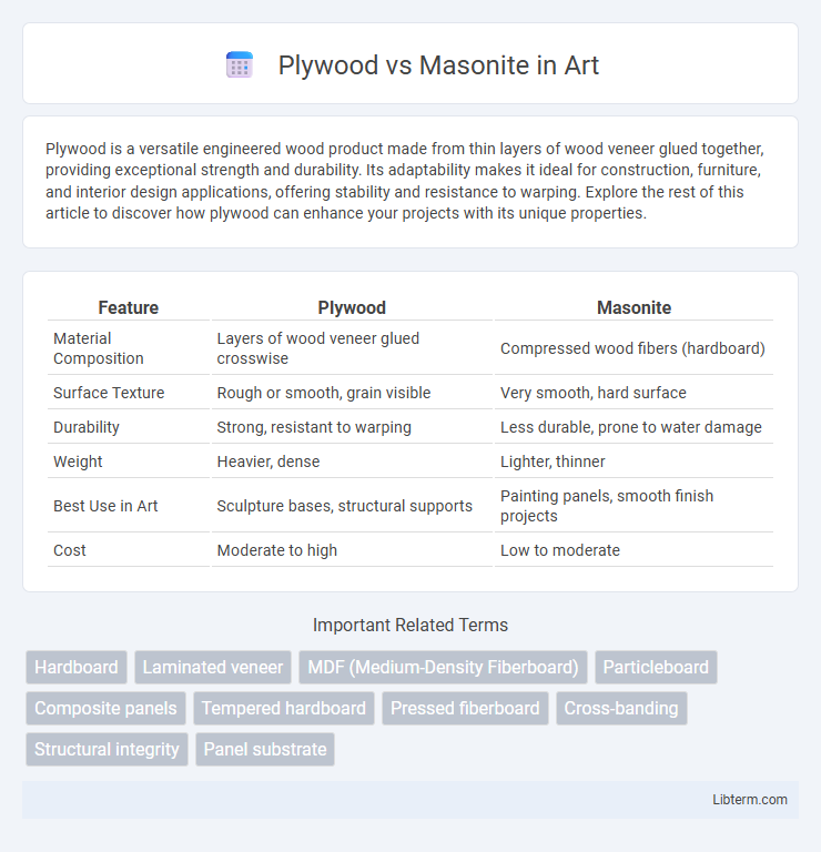 Masonite vs Plywood in Art - What is The Difference?
