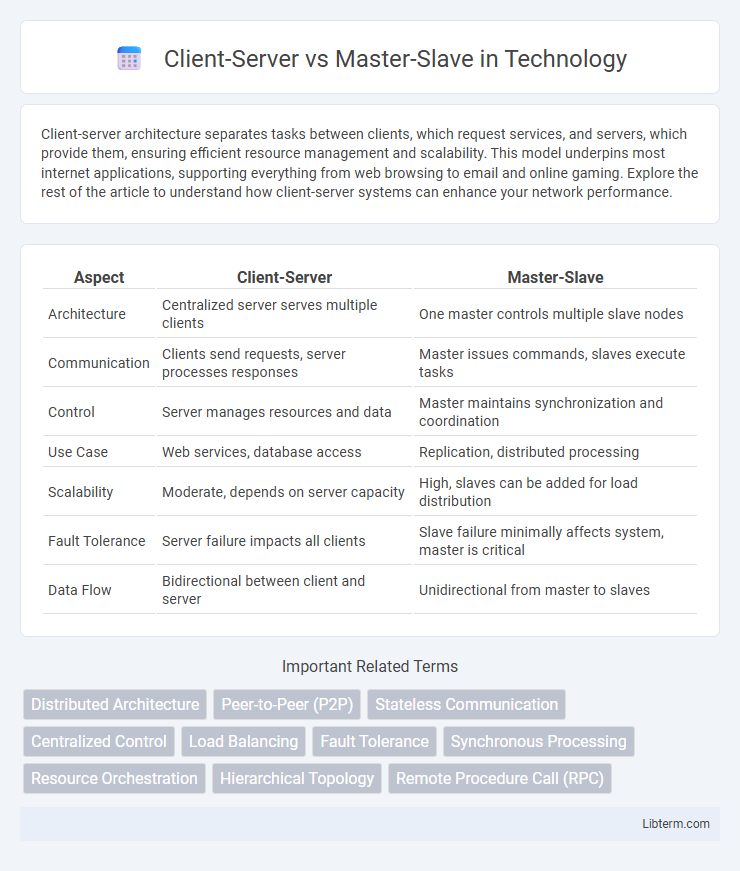 Master-Slave vs Client-Server in Technology - What is The Difference?